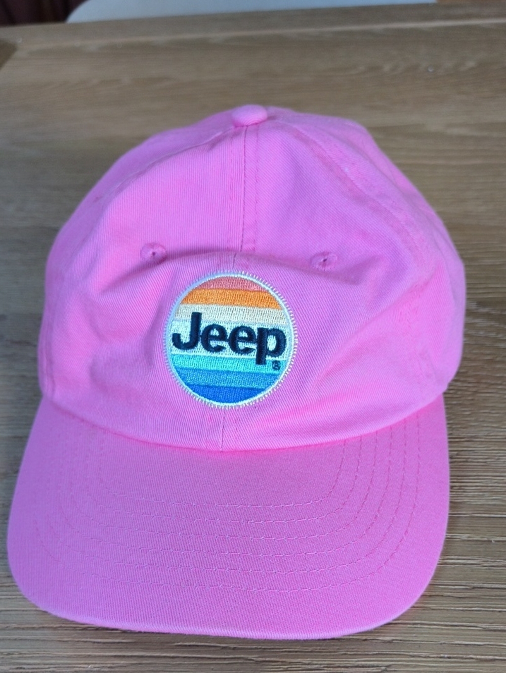 Jeep Pink Sunrise Women's Baseball Hat Cap - JEDCo - OSFM